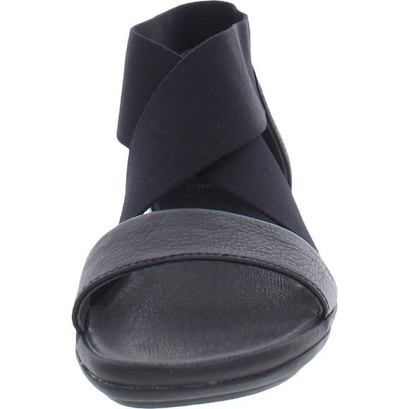Camper Womens Nina Black Leather Sandals NWT - Size 38 (fits like size 7) - Picture 3 of 3
